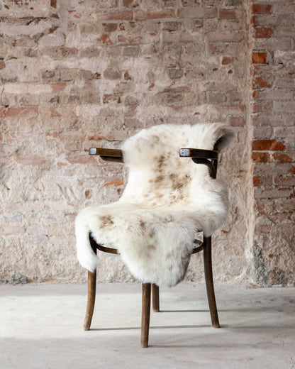 Dutch Mottled Sheepskin Throw
