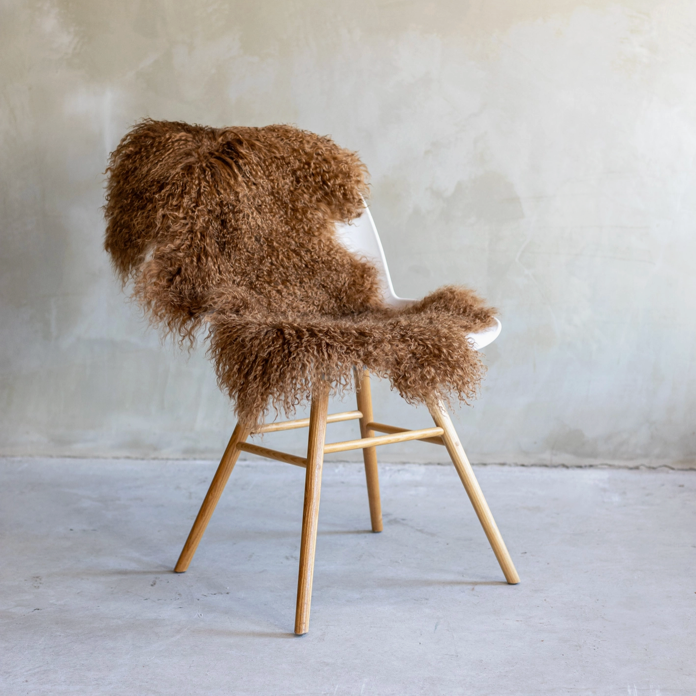 Tibetan Sheepskin Throw