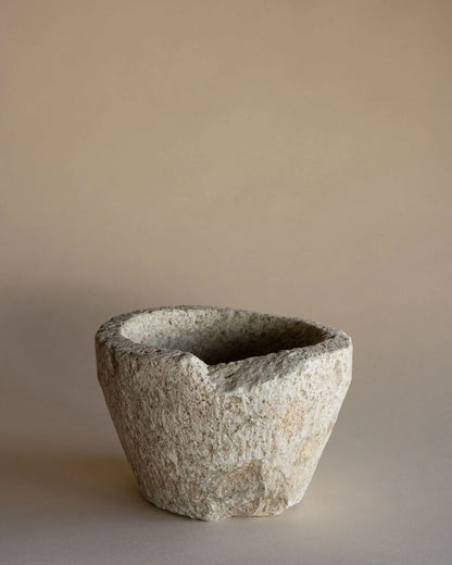 Carved Stone Mortar