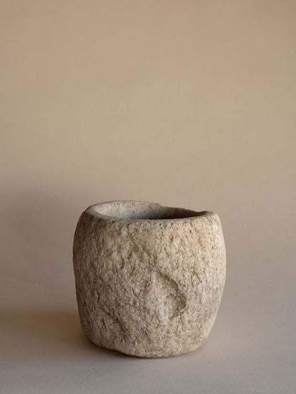 Carved Stone Mortar